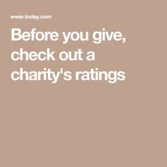 ratings for charities|Charity Reviews .